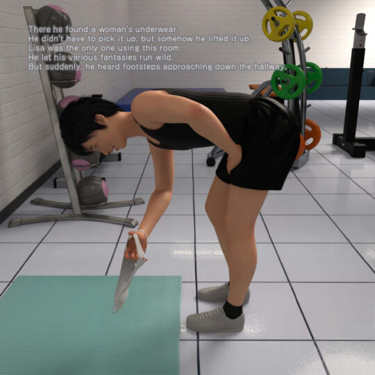 (3D) Awakened Lisa - Big-butt Student and Short Teacher