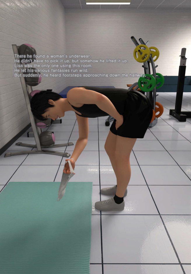 (3D) Awakened Lisa - Big-butt Student and Short Teacher