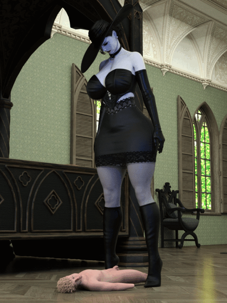 (3D) L. Dimitrescu - My Useless Slaves!