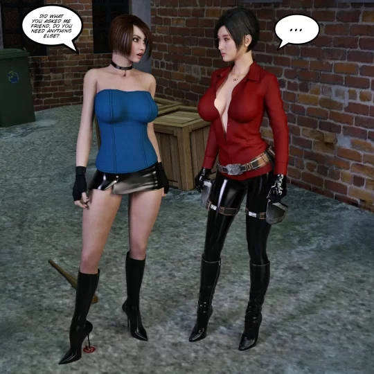 (3D) Ada Wong Living - in Hell (revenge) Cover