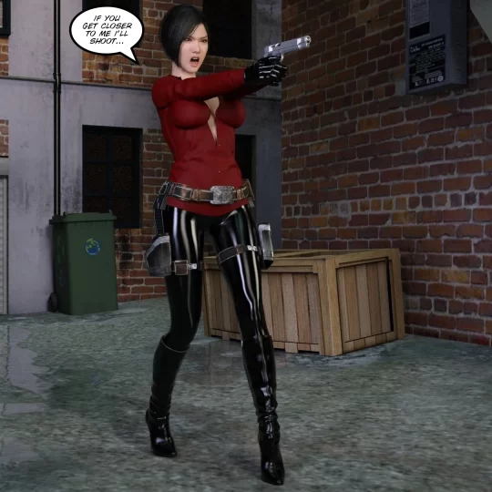 (3D) Ada Wong Living - in Hell (revenge) Cover