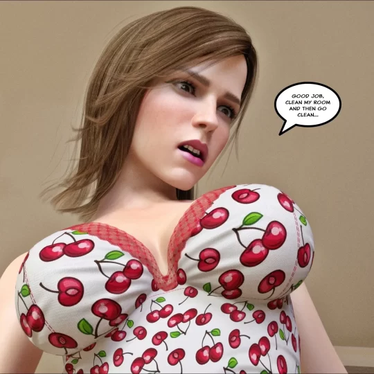 (3D) Double Shot 2B and Emma Watson